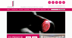 Desktop Screenshot of claret-e.com